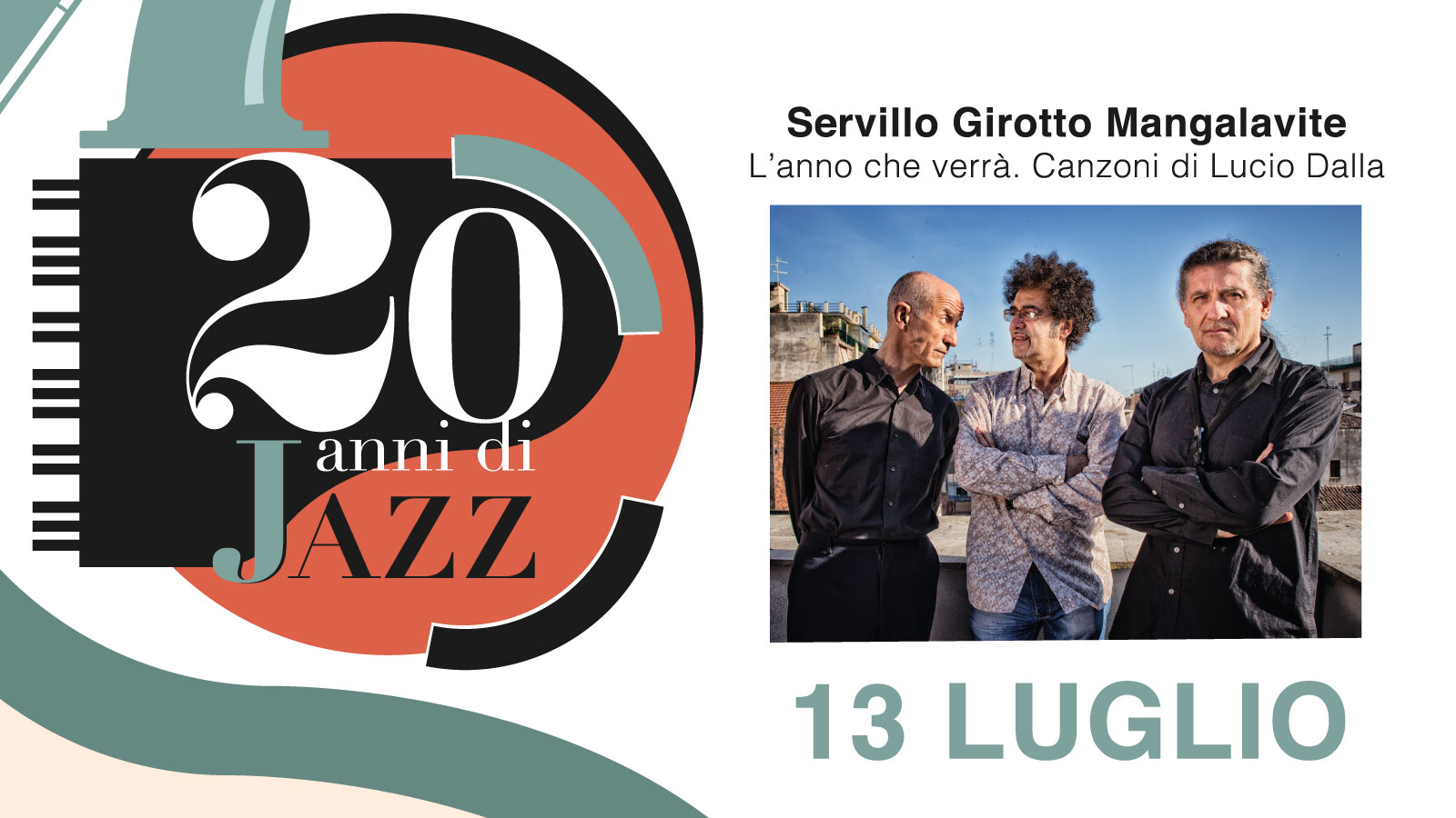 FESTIVAL JAZZONTHEROAD 2023 - SERVILLO / GIROTTO / MANGALAVITE